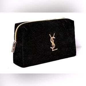 YSL Yves Saint Laurent Trousse Pouch Gold HW ⛓️ NWT